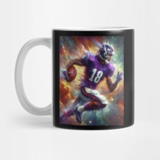 Justin Jefferson oil paint Mug